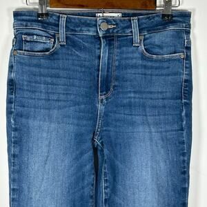 PAIGE Hoxton Slim High-Rise Jeans, Sz 28